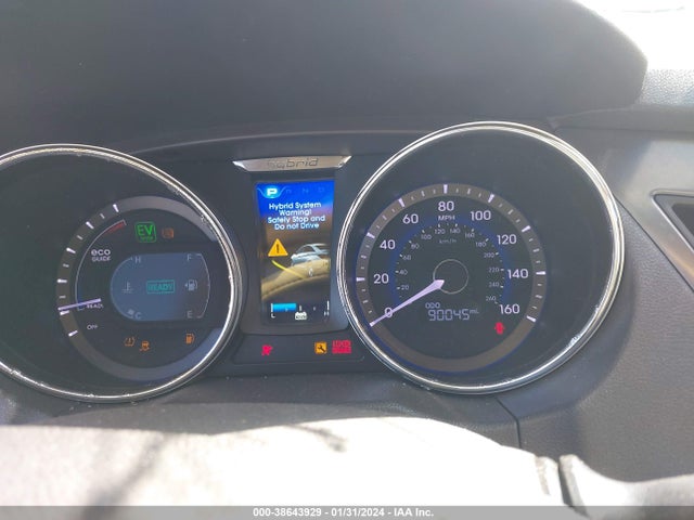 Hyundai Sonata Hybrid Limited 2014 KMHEC4A49EA103517 Image 7