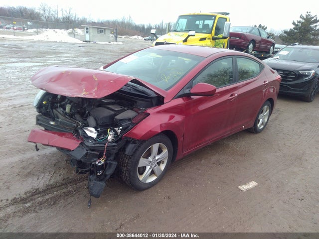 2013 HYUNDAI ELANTRA GLS VIN: 5NPDH4AE5DH266148