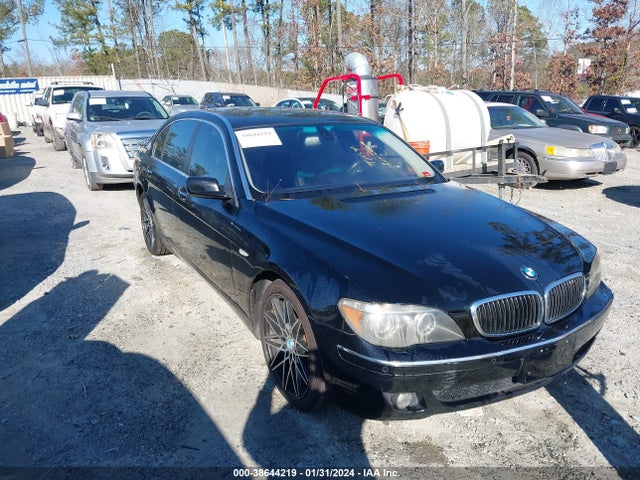 2007 BMW 750LI VIN: WBAHN83547DT71947