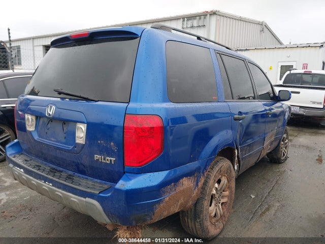 2003 HONDA PILOT EX-L VIN: 2HKYF18563H528687