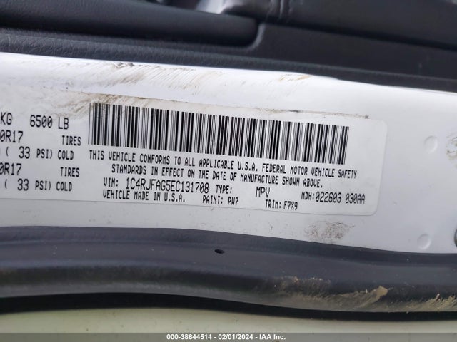Jeep Grand Cherokee Laredo 2014 1C4RJFAG5EC131708 Image 9