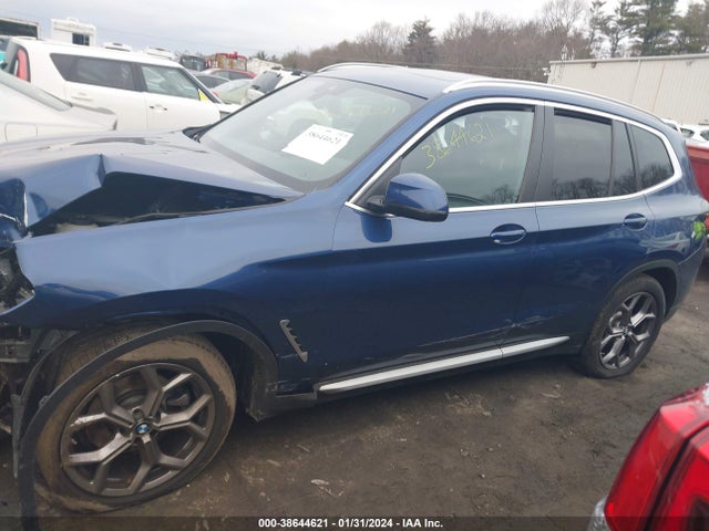 2022 BMW X3 XDRIVE30I VIN: WBX57DP04NN160989