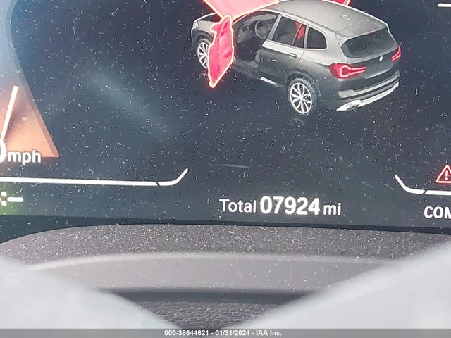 2022 BMW X3 XDRIVE30I VIN: WBX57DP04NN160989