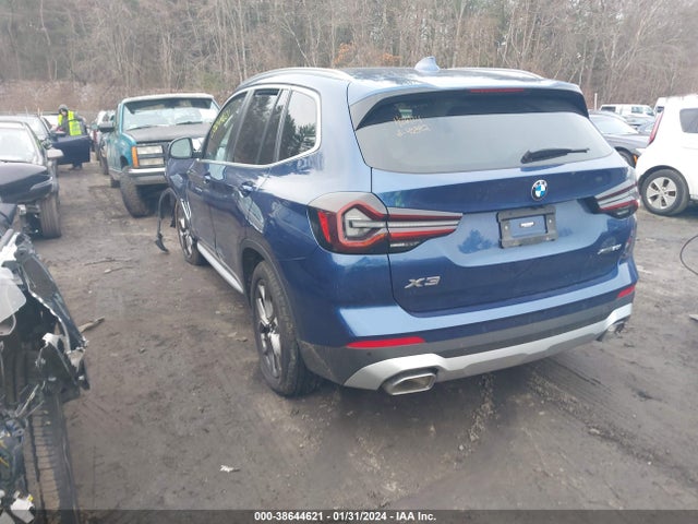 BMW X3 Xdrive30i 2022 WBX57DP04NN160989 Image 3