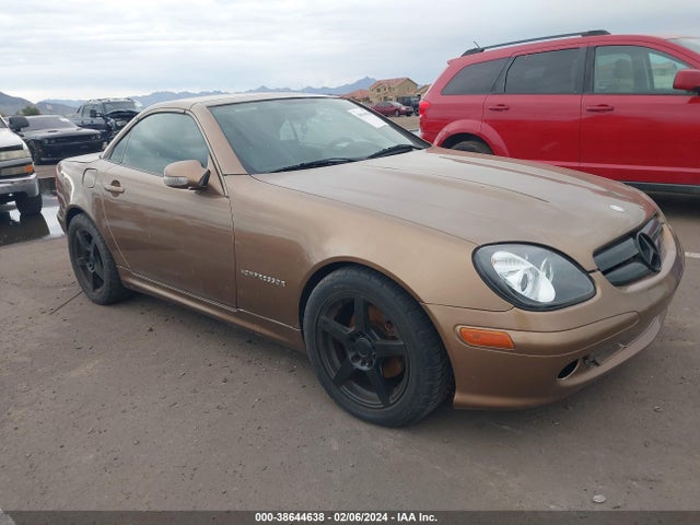 2003 MERCEDES-BENZ SLK-CLASS 2.3L VIN: WDBKK49F33F284340