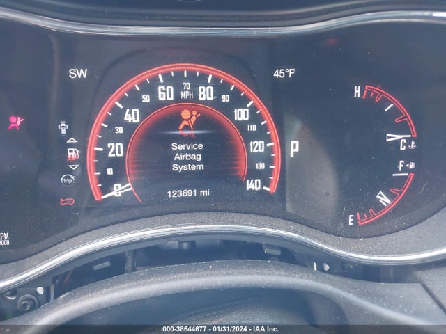 2016 DODGE DURANGO R/T VIN: 1C4SDJCT7GC484847