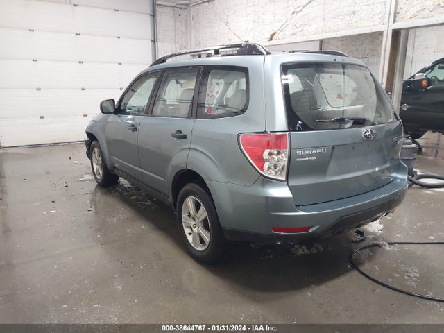 2011 SUBARU FORESTER 2.5X VIN: JF2SHABC9BH743356