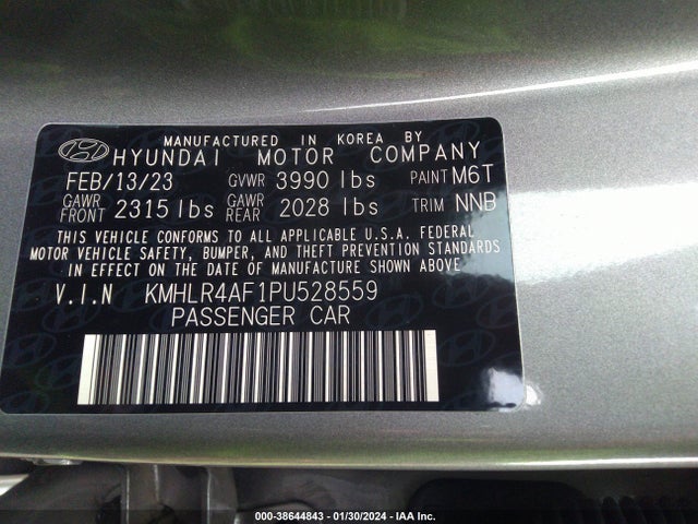 Hyundai Elantra N Line 2023 KMHLR4AF1PU528559 Image 9