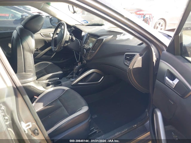 Hyundai Veloster Turbo W/black 2014 KMHTC6AEXEU201448 Image 5