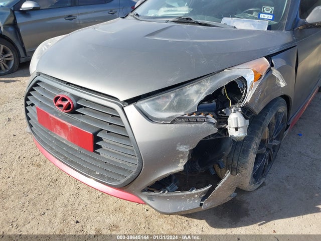 Hyundai Veloster Turbo W/black 2014 KMHTC6AEXEU201448 Image 6