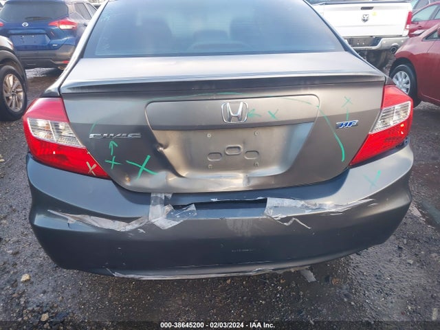 2012 HONDA CIVIC HF VIN: 2HGFB2F64CH576607
