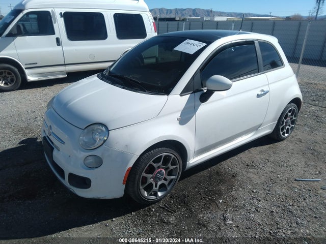 2012 FIAT 500 3C3CFFBR5CT384718 Photo 1