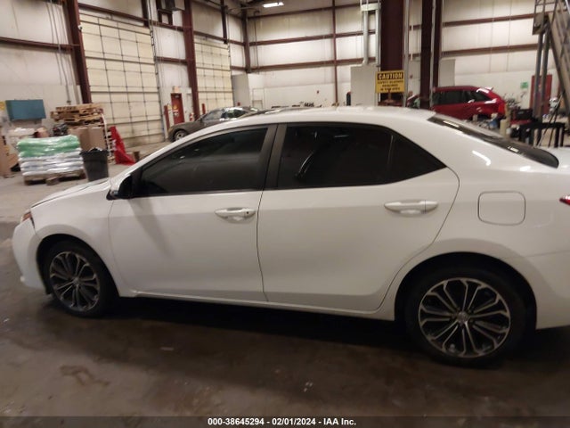 2016 TOYOTA COROLLA S PLUS VIN: 2T1BURHE3GC549340