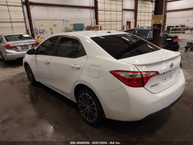 2016 TOYOTA COROLLA S PLUS VIN: 2T1BURHE3GC549340