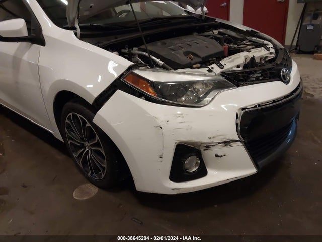 2016 TOYOTA COROLLA S PLUS VIN: 2T1BURHE3GC549340