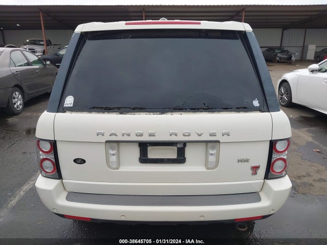 2010 LAND ROVER RANGE ROVER HSE VIN: SALMF1D40AA309443