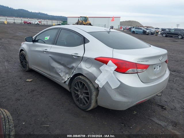 2012 HYUNDAI ELANTRA LIMITED (ULSAN PLANT) VIN: KMHDH4AE1CU334090