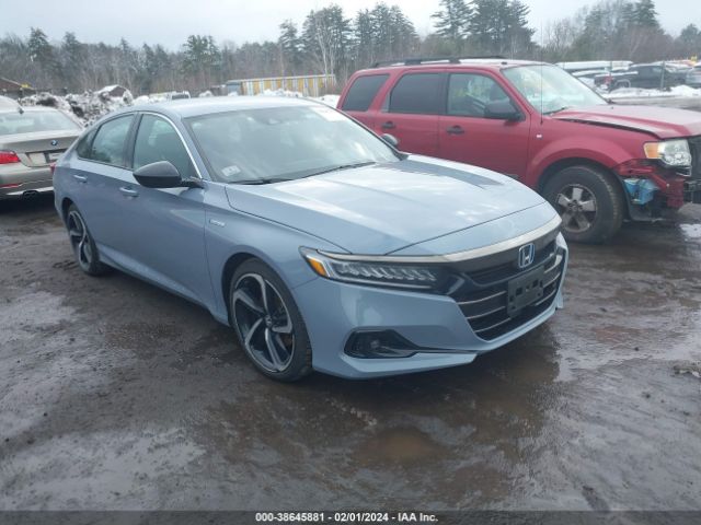 1HGCV3F26NA014769 Honda Accord Hybrid Sport