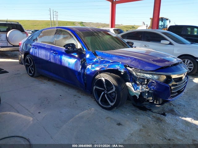 Honda Accord Sport 2021 1HGCV1F37MA020527 головне зображення