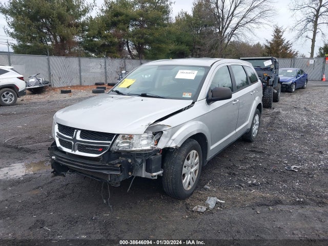 2013 DODGE JOURNEY SE VIN: 3C4PDCAB2DT687687