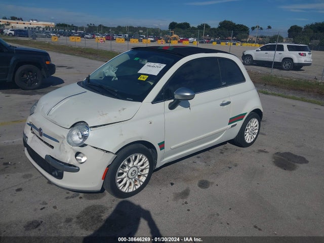 2012 FIAT 500C 3C3CFFER8CT291459 Photo 1