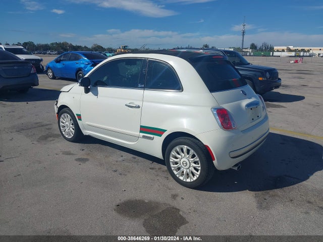 2012 FIAT 500C 3C3CFFER8CT291459 Photo 2