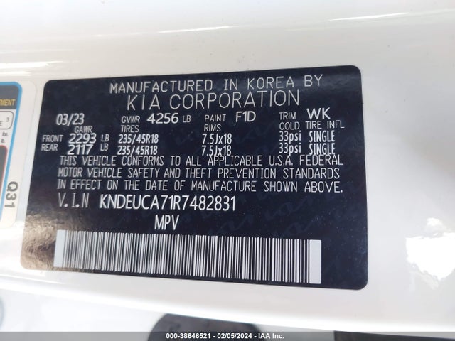 KIA Seltos X-line 2024 KNDEUCA71R7482831 Image 9