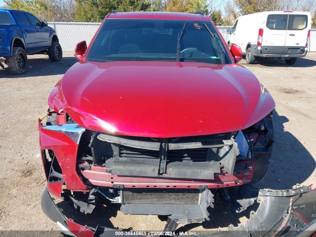 2020 CHEVROLET BLAZER FWD 2LT VIN: 3GNKBCRS2LS564889