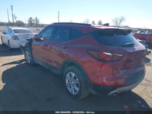 2020 CHEVROLET BLAZER FWD 2LT VIN: 3GNKBCRS2LS564889