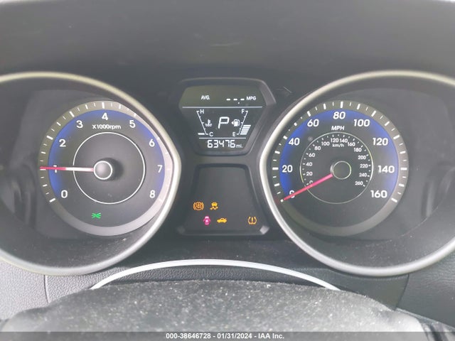 2015 HYUNDAI ELANTRA SPORT VIN: KMHDH4AH6FU349229
