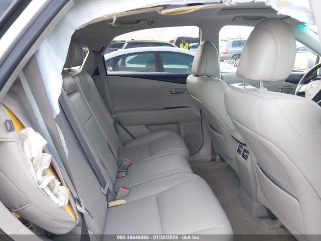 2011 LEXUS RX 350 VIN: JTJZK1BAXB2003196