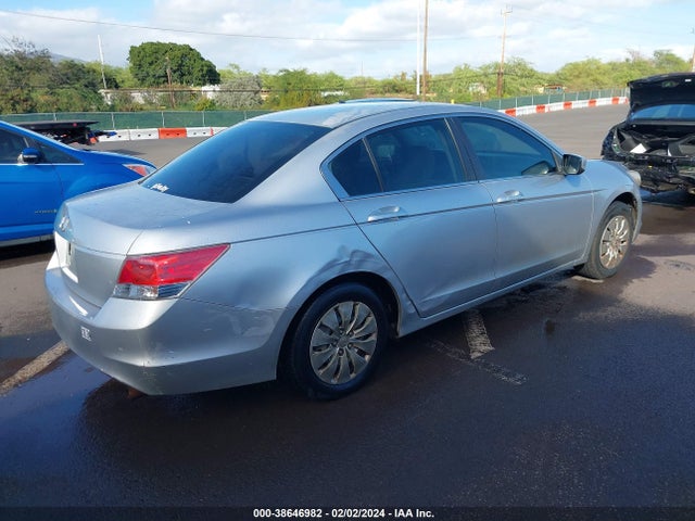 2010 HONDA ACCORD 2.4 LX VIN: 1HGCP2F39AA013607