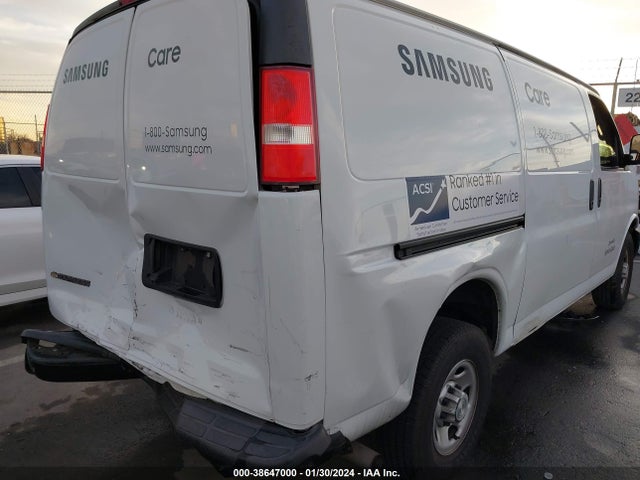2018 CHEVROLET EXPRESS 2500 WORK VAN VIN: 1GCWGAFP1J1316566