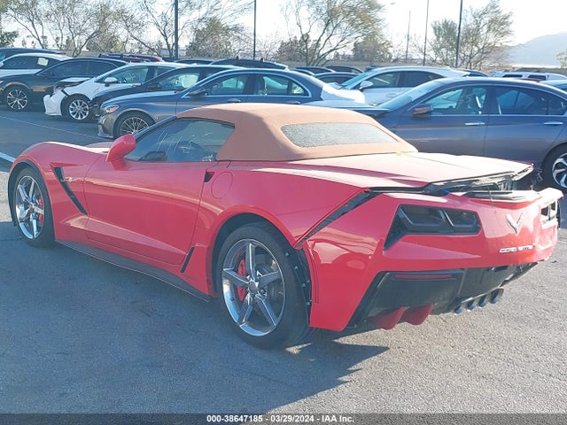 Chevrolet CORVETTE STINGRAY 2014 1G1YF3D70E5114870 Image 3