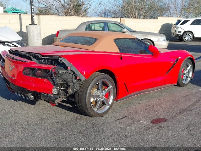 Chevrolet CORVETTE STINGRAY 2014 1G1YF3D70E5114870 Image 4