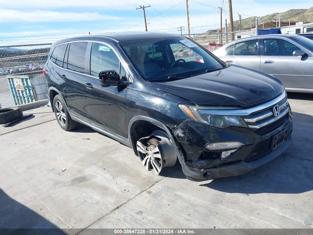 Honda Pilot Ex-l 2016 5FNYF5H70GB009163 Image 1