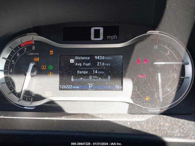 Honda Pilot Ex-l 2016 5FNYF5H70GB009163 Image 7