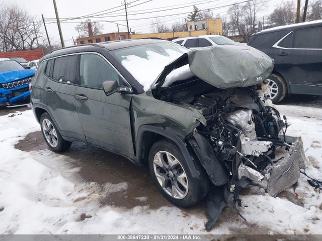 2021 JEEP COMPASS LIMITED 4X4 VIN: 3C4NJDCB5MT529458