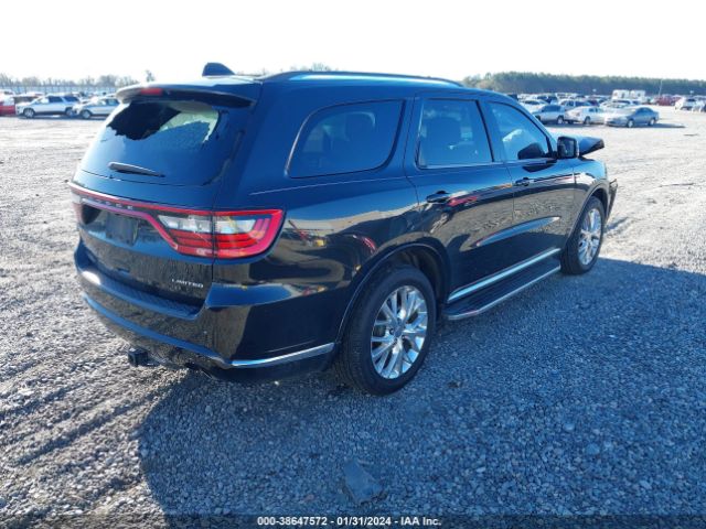 1C4RDHDG9GC467086 Dodge DURANGO LIMITED