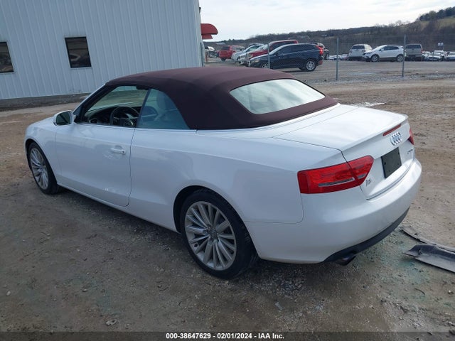 2011 AUDI A5 2.0T PREMIUM VIN: WAUJFAFH3BN013513
