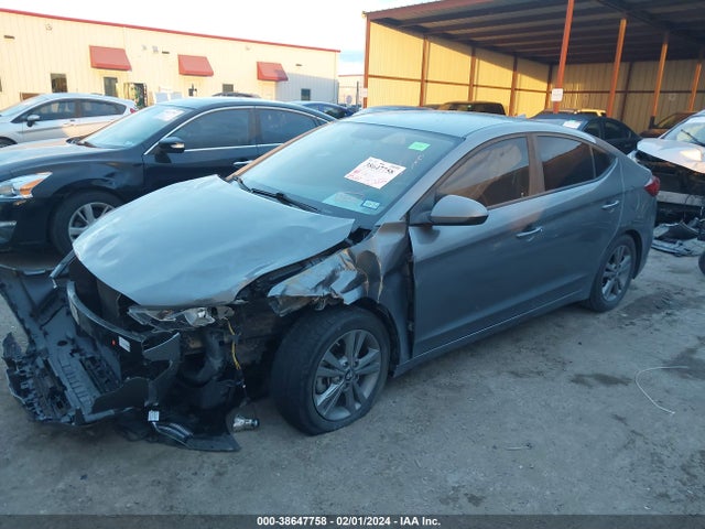2018 HYUNDAI ELANTRA SEL VIN: KMHD84LF8JU574479