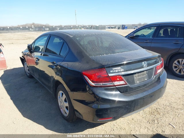 Honda Civic Lx 2014 2HGFB2F58EH502309 Image 3