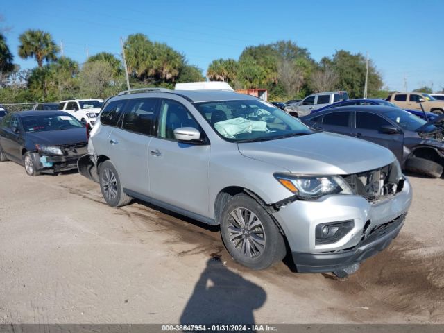 2017 Nissan Pathfinder Sv მანქანა იყიდება აუქციონზე, vin: 5N1DR2MN9HC653232, აუქციონის ნომერი: 38647954