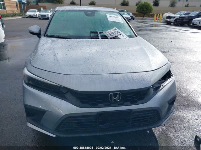 2023 HONDA CIVIC LX VIN: 19XFL2H56PE023071
