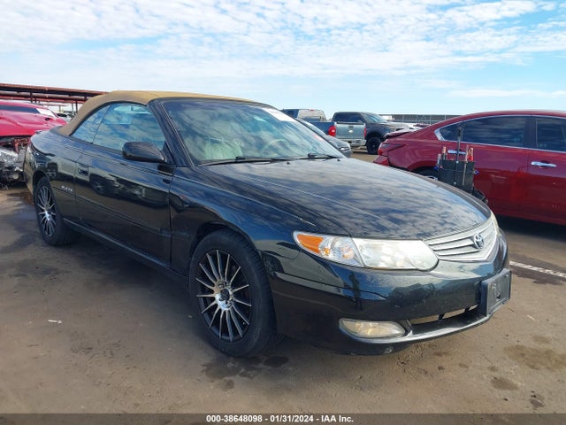 2003 TOYOTA CAMRY SOLARA SLE VIN: 2T1FF28P43C607857