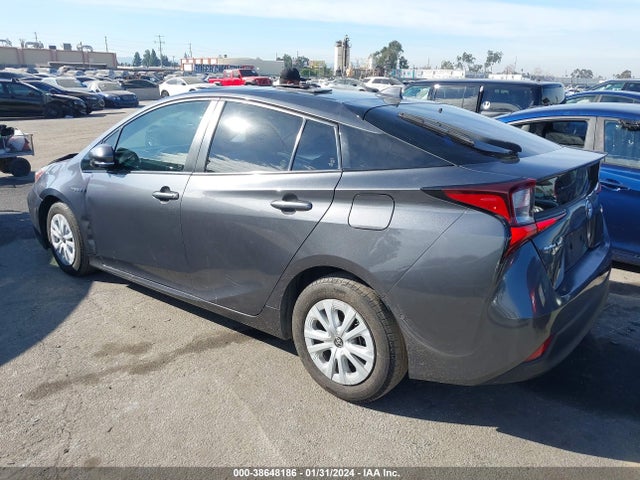 2019 TOYOTA PRIUS LE VIN: JTDKARFU0K3077084