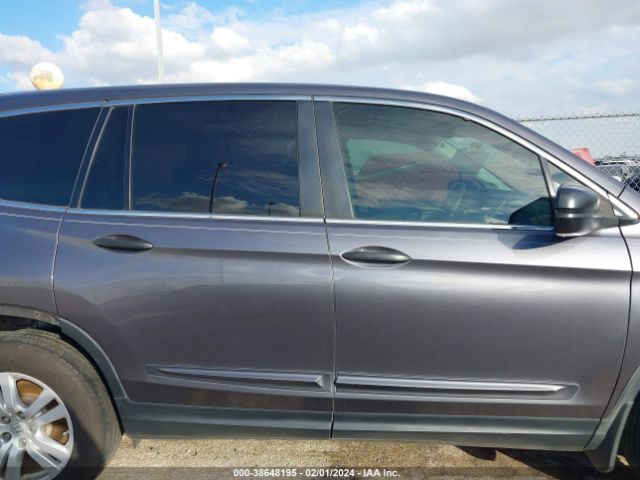 5FNYF5H17HB041301 Honda PILOT LX