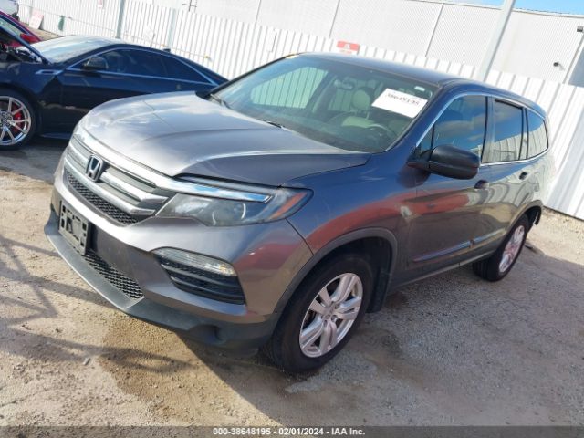 5FNYF5H17HB041301 Honda PILOT LX