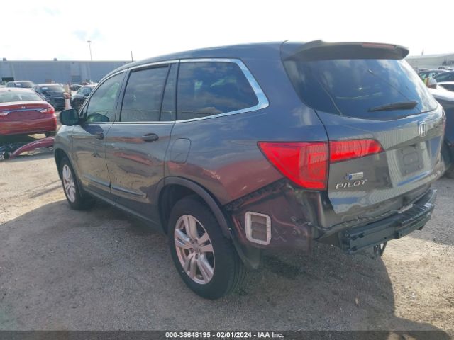 5FNYF5H17HB041301 Honda PILOT LX