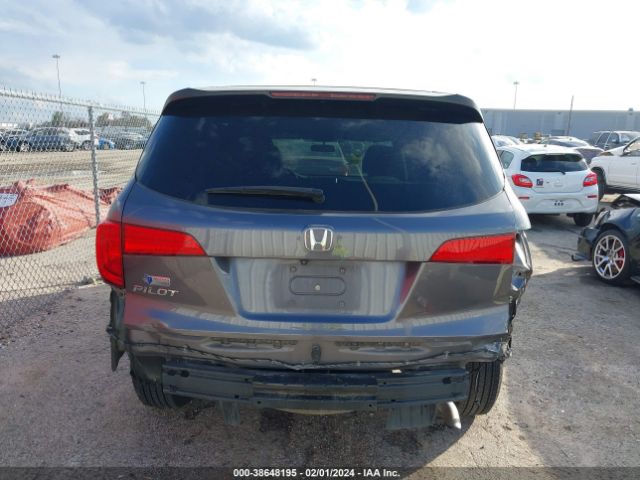 5FNYF5H17HB041301 Honda PILOT LX